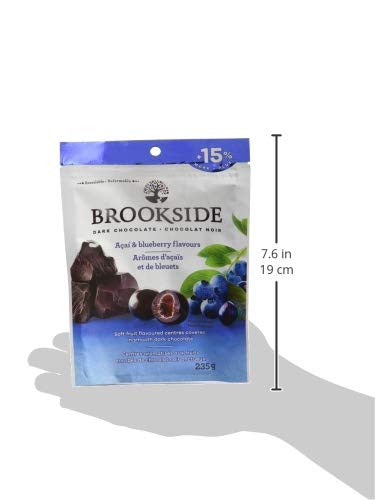 BROOKSIDE  Dark Chocolate, Acai Blueberry, 235g/8.3oz., {Imported from Canada}