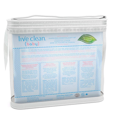 Live Clean Baby Diaper Bag Essential Gift Set {Imported from Canada}