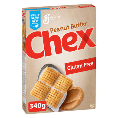 Chex Special Edition Gluten Free Peanut Butter Cereal, 340g/12 oz, {Imported from Canada}
