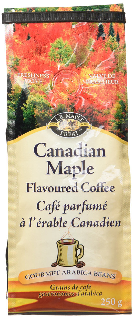 L B Maple Treat Maple Coffee, 250g/8.81oz {Imported from Canada}