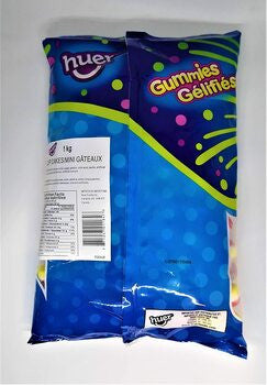 Huer Jumbo Swirl Bears Gummy Candy, 1kg/2.2lbs. {Imported from Canada}