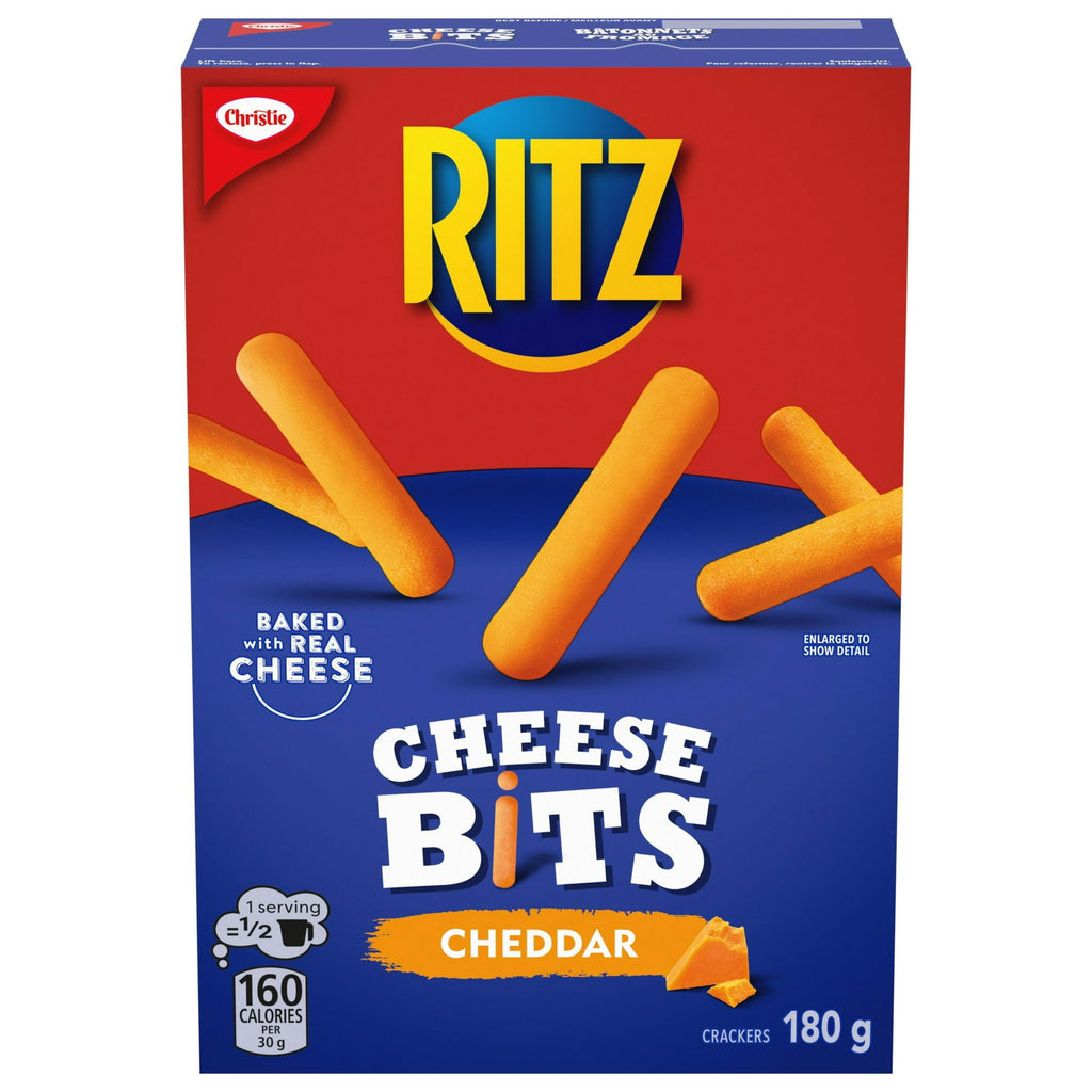 Christie Ritz Cheese Bits Crackers, Cheddar Flavor 200g/7 oz