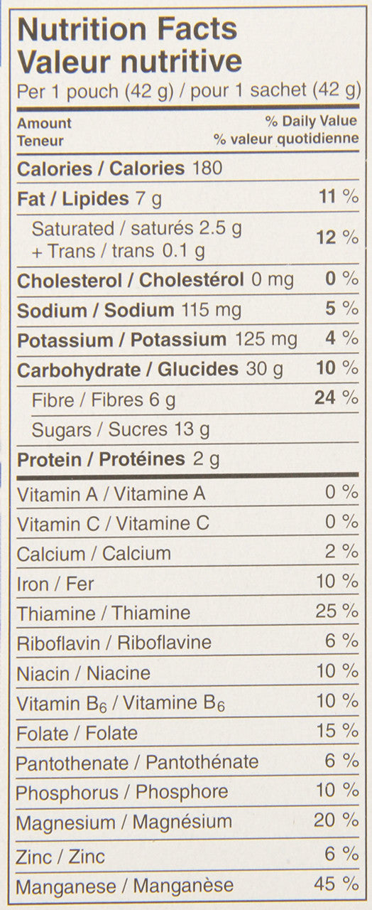 Kellogg's All Bran Cranberry Citrus Bars 210g/7.4oz Imported from Canada