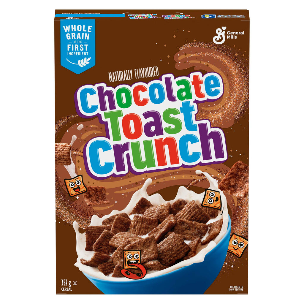 Chocolate Toast Crunch Cereal, 352g/12.4 oz., Box {Imported from Canada}