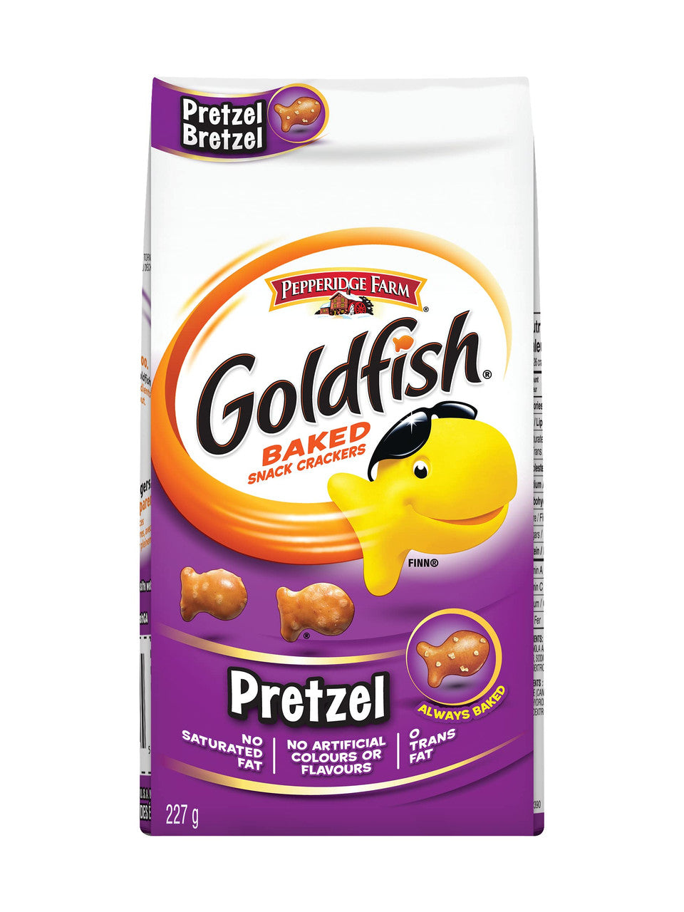 Pepperidge Farm Goldfish Pretzel Crackers, 227g/8oz., {Imported from Canada}
