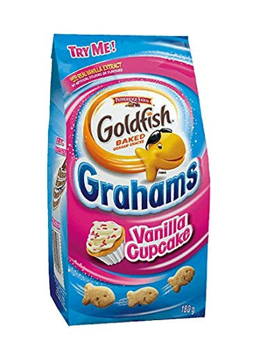 Pepperidge Farm 3-bag Multi-flavor Goldfish bundle (2 Xplosive pizza + 1 Vanilla Cupcake) {Imported from Canada}
