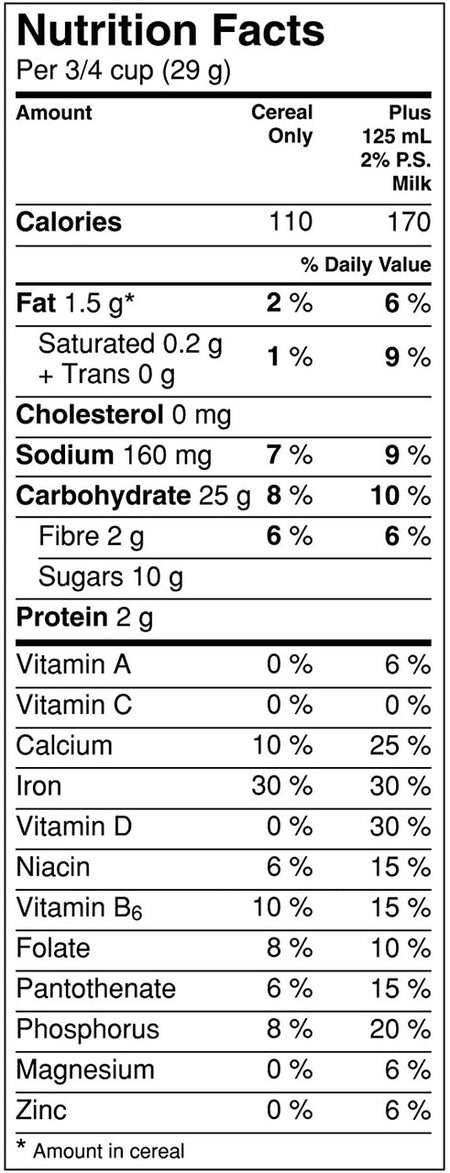 Lucky Charms, Chocolate Cereal, 340g/12oz., {Imported from Canada}