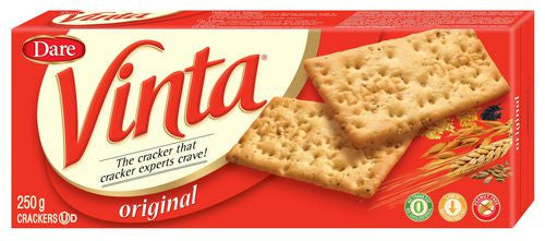 Dare Vinta Original Crackers, 250g/8.8oz., {Imported from Canada}