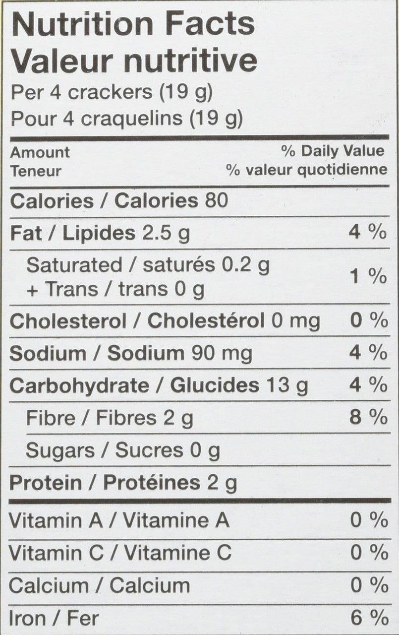 Christie TRISCUIT Roasted Garlic Crackers, 200g/7.1 oz., {Imported from Canada}