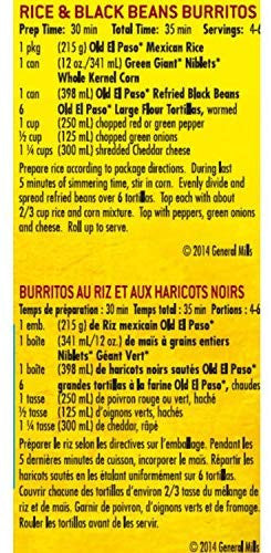 Old El Paso Refried Black Beans, 398ml/14 fl.oz. {Imported from Canada}