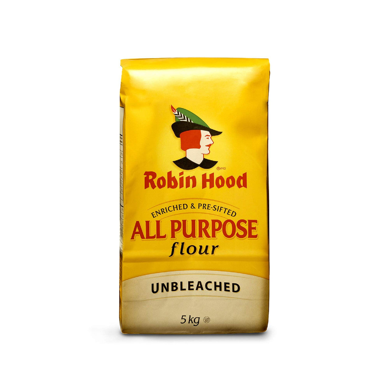 Robin Hood All Purpose Unbleached Flour 5kg bag  {Imported from Canada}