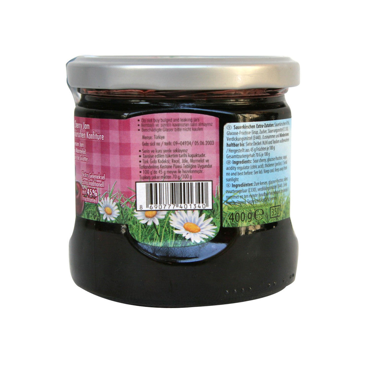 Sera Sour Cherry Jam 370g  {Imported from Canada}