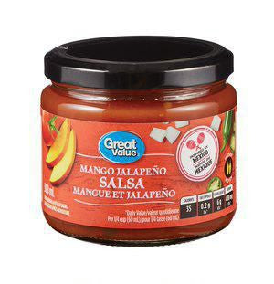 Great Value Mango Jalapeno Salsa, 300ml/10.1 oz., {Imported from Canada}