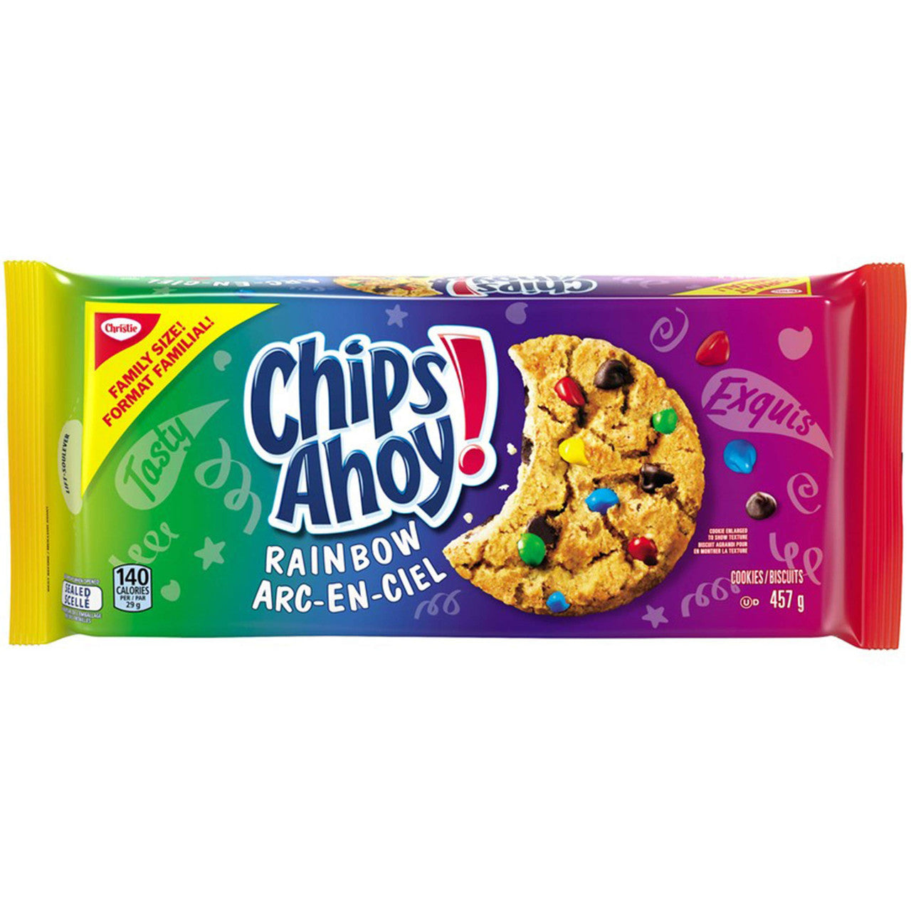 Christie Chips Ahoy Rainbow Chocolate Chip Cookies, 300g/10.6oz {Imported from Canada}