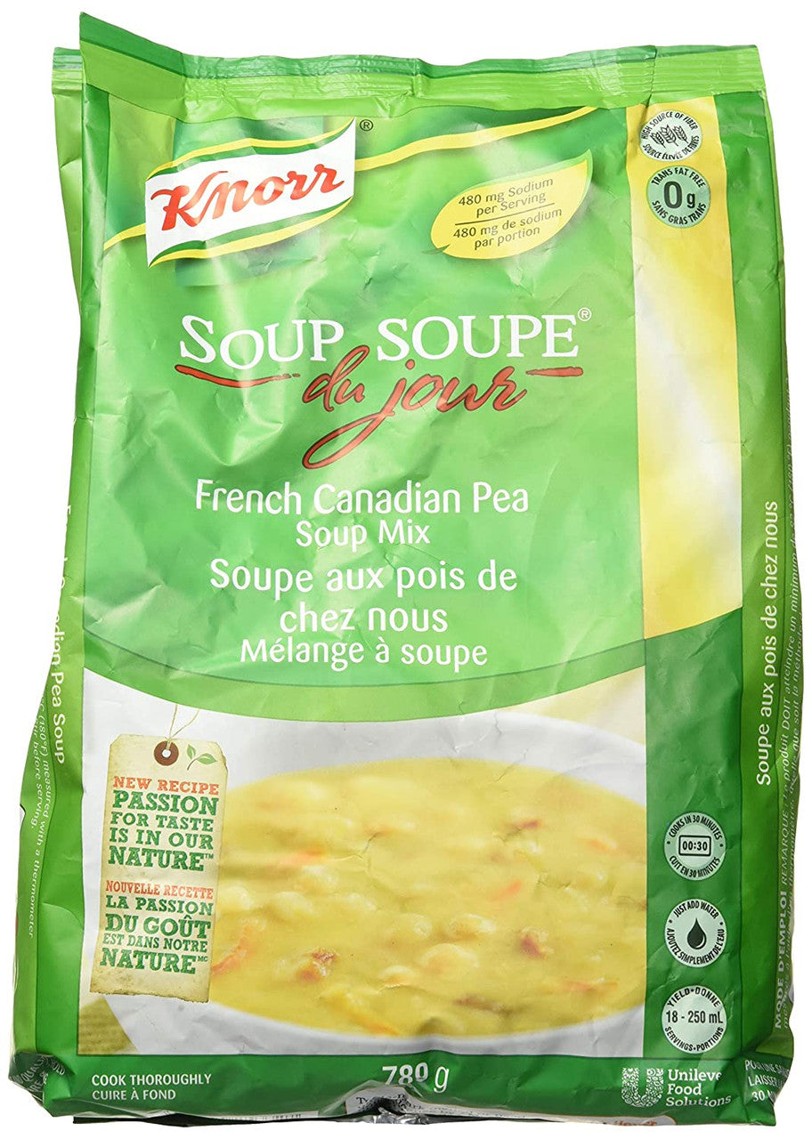 Knorr French Canadian Pea Soup Mix, 789g/ 27.83 oz., {Imported from Canada}