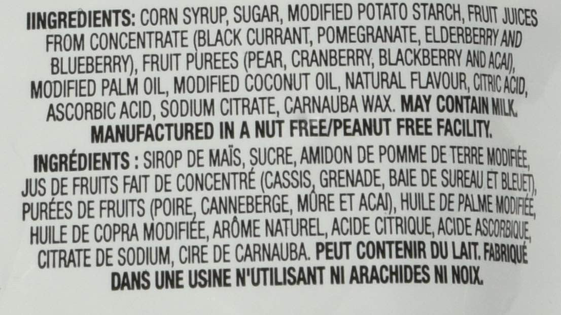 Dare RealFruit Superfruits Gummies, 350g/12.34oz., {Imported from Canada}