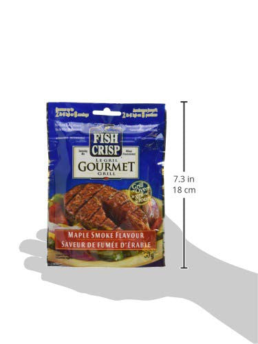 Rocky Madsen Fish Crisp, Seasoned Coating, Maple Smoke, 80g/2.8oz., {Imported from Canada}