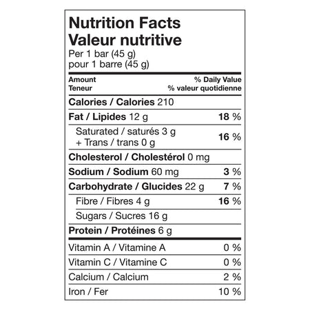 Larabar Gluten Free Peanut Butter Chocolate Chip Fruit and Nut Energy Bar, 16-Count, 720 Gram {Imported from Canada}