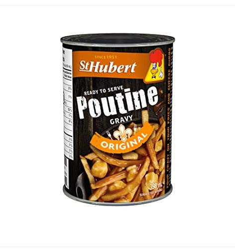 St Hubert Poutine Gravy  398ml/13.5 fl.oz.,  Cans (Pack of 3) {Imported from Canada}
