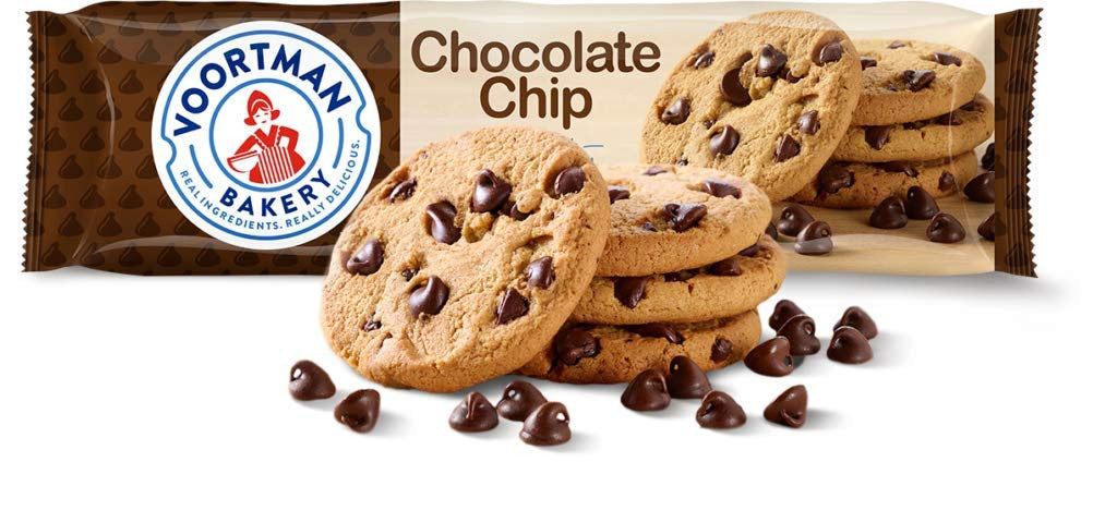 Voortman Bakery Chocolate Chip Cookies, 350g/12.3 oz., {Imported from Canada}