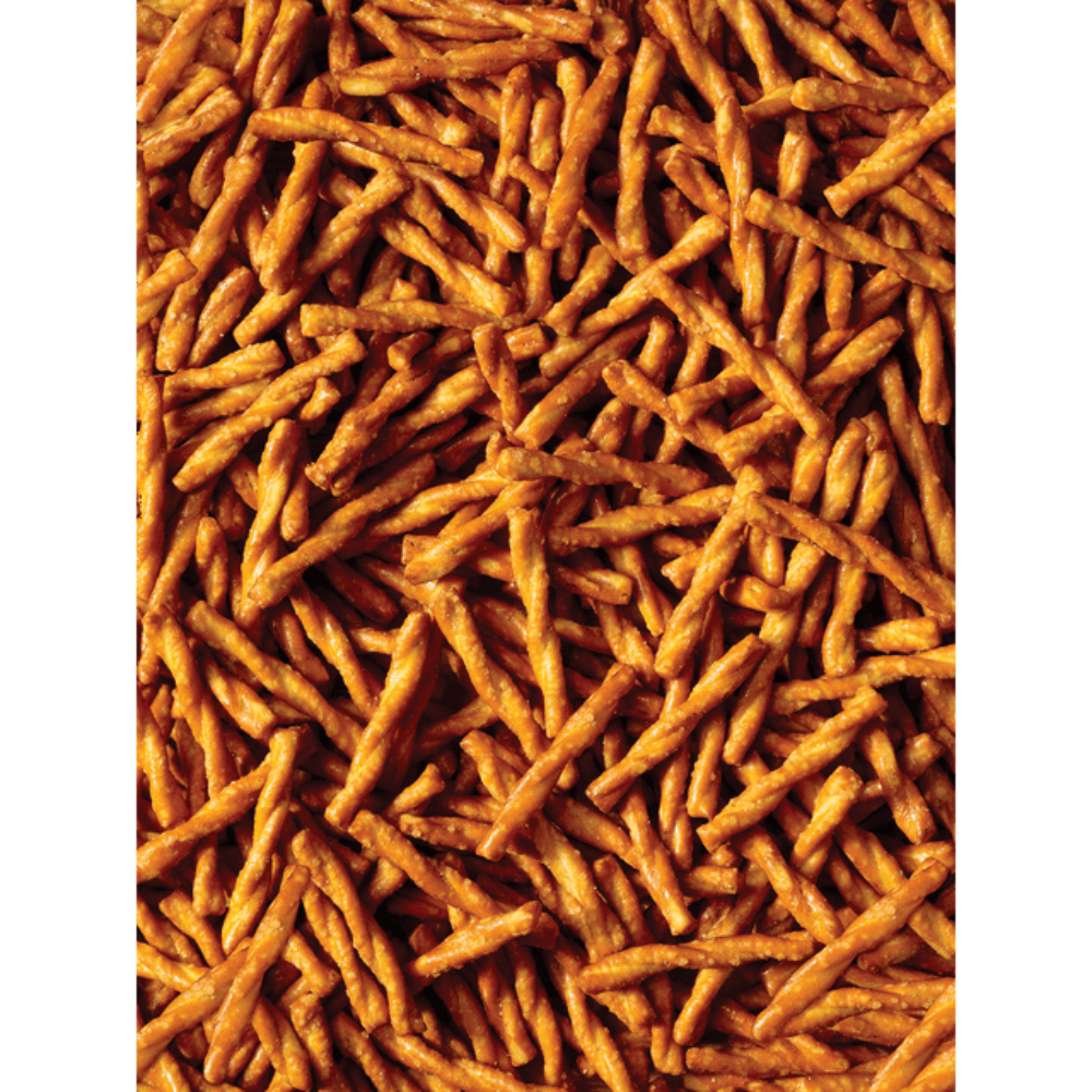Dot's Cinnamon Sugar Homestyle Pretzel Twists, 454g, picture of pretzels.