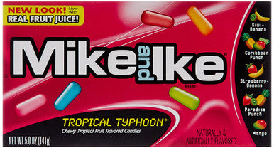 Mike & Ike Tropical Typhoon Fruit Flavored Candies, 5oz. {Imported from Canada}