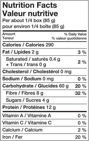 Catelli Healthy Harvest Whole Wheat Penne Rigate Pasta, 375g/13.2 oz., {Imported from Canada}