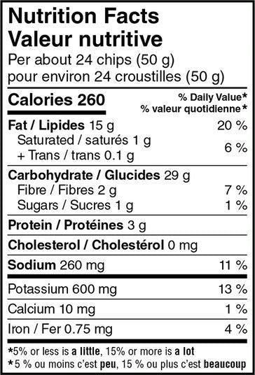 Great Value Basil Pesto Flavoured Potato Chips, 200g/7 oz., {Imported from Canada}