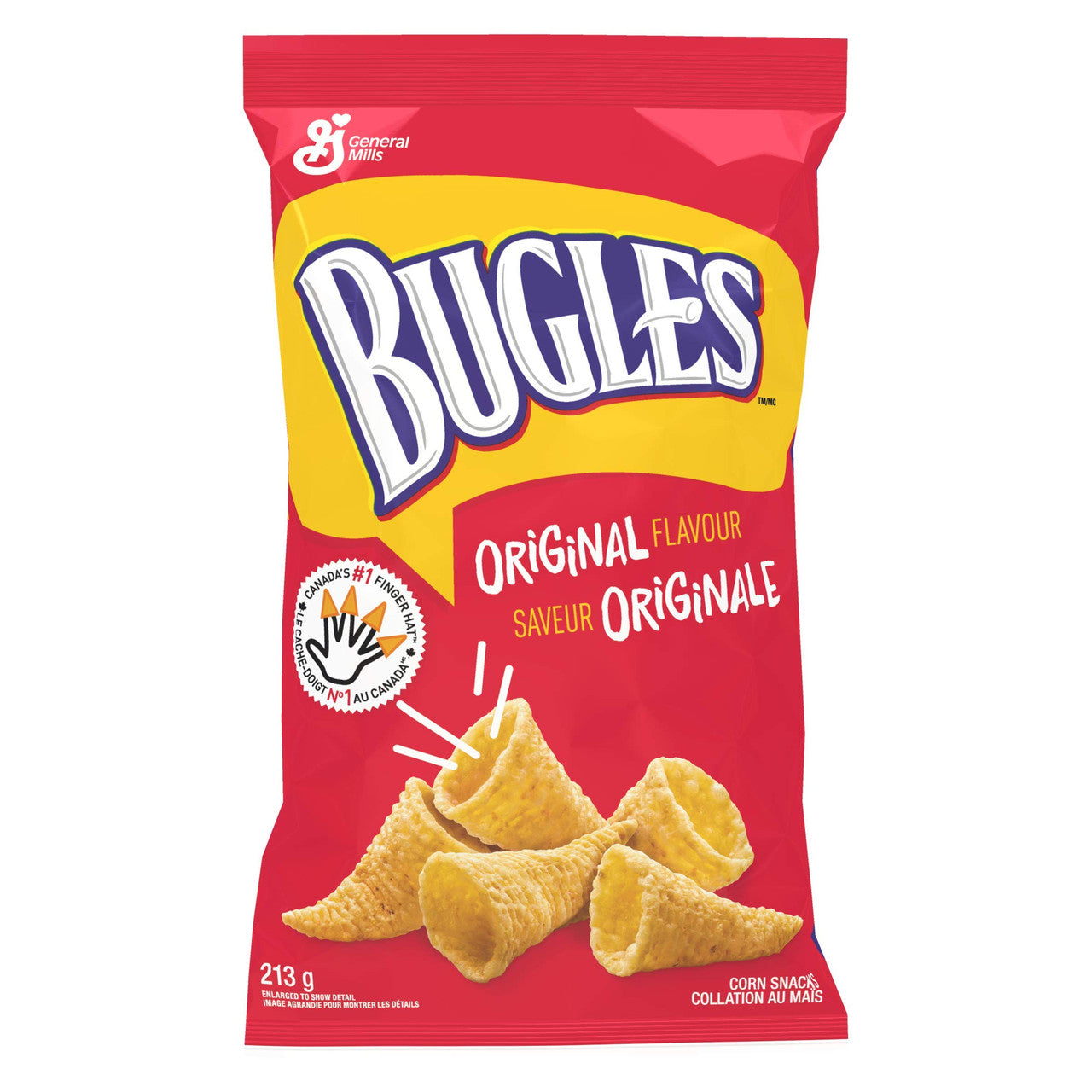 General Mills Original Bugles, 213g/7.5oz {Imported from Canada}