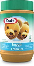 Kraft Peanut Butter (Smooth Light Peanut Butter, 1 KG) {Imported from Canada}