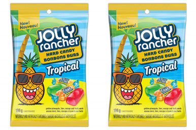 JOLLY RANCHER Tropical Hard Candy, 198g/7 oz., (2 Pack) {Imported from Canada}