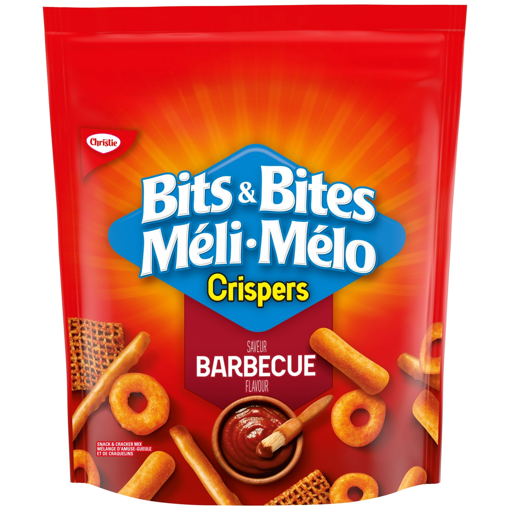 Christie Bits & Bites Crispers BBQ Snack Mix front