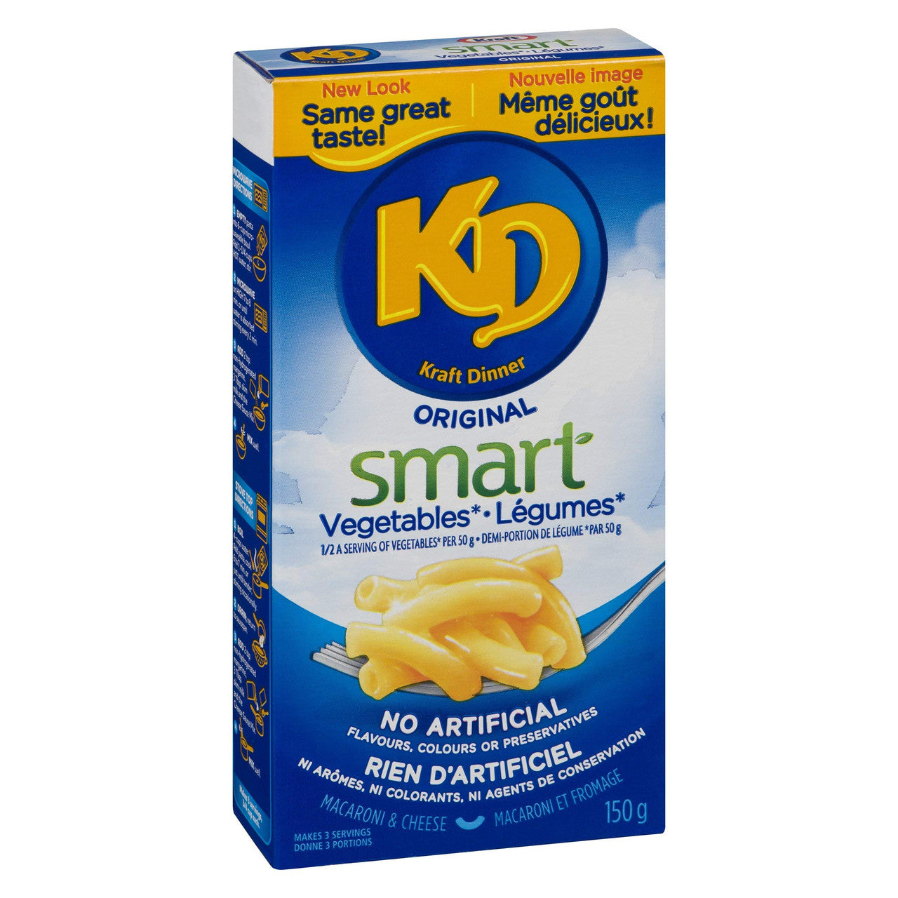 Kraft Dinner Smart Vegetables 150g/5.3oz.,  {Imported from Canada}