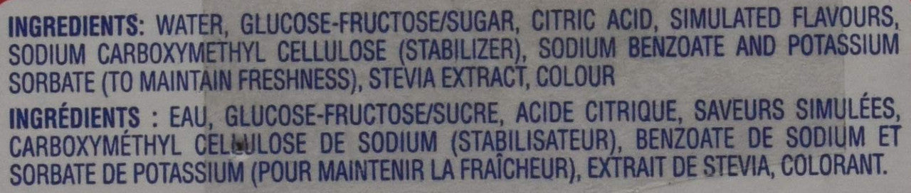 Mr. Freeze Jumbo Ice Pops, 150 Mililiters/5 Ounces - 70 Pack {Canadian}