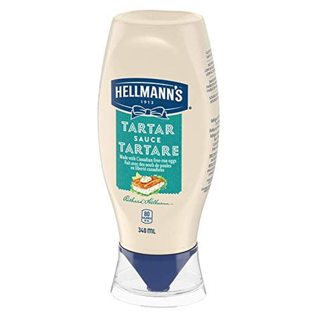 Hellmann's EZ Squeeze Tartar Sauce 340ml/11.5oz, (Imported from Canada)