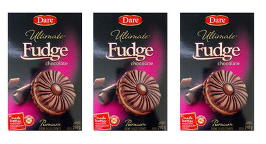 Dare Ultimate Fudge Chocolate Creme Cookies, 290g/10.2oz., 3pk, {Imported from Canada}