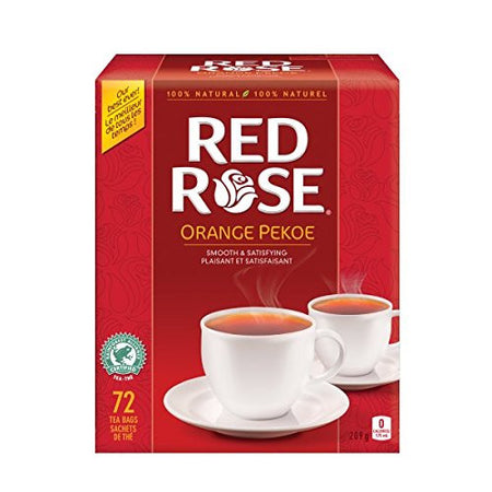 Canadian Red Rose Tea - 72 tea bags {Imported from Canada}