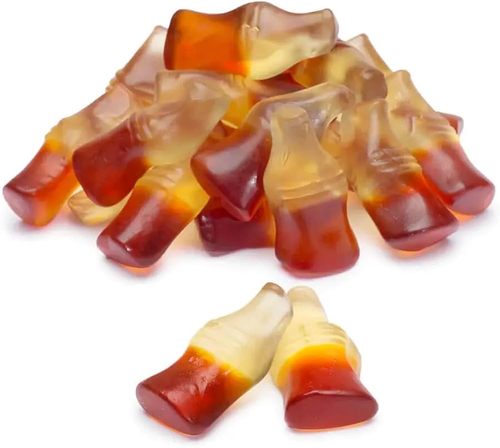 Gummy Rush Cola Bottles Gummies, 70g/2.5 oz. Bag