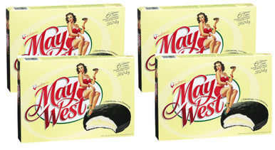 Vachon May West Cakes 324g Each, (4 Box) 6 Cakes {Imported from Canada}