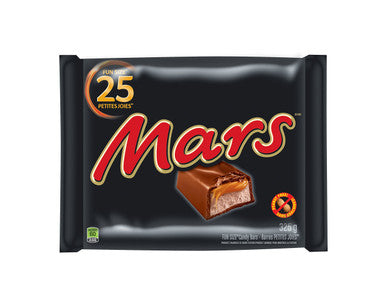 Mars Chocolate Halloween Candy Bars, (25pk) 325g/11.5 oz. {Imported from Canada}