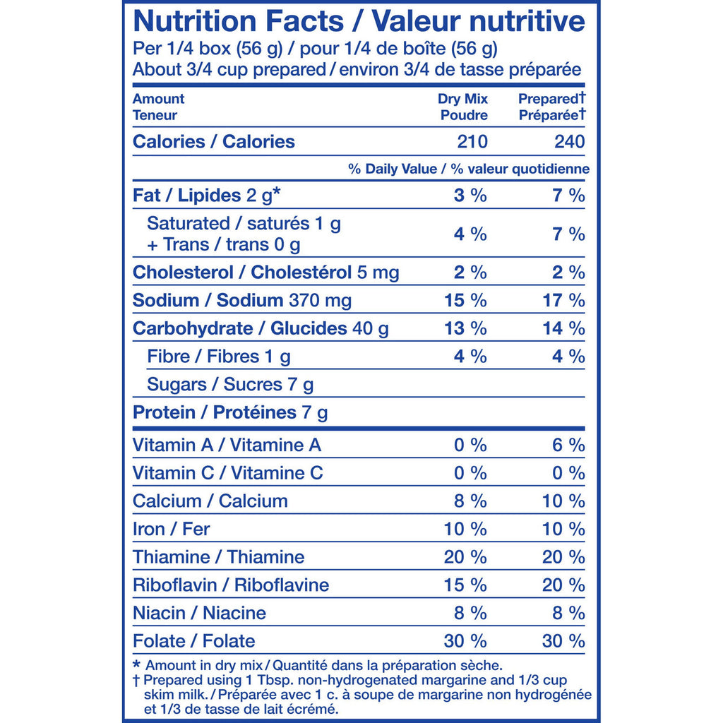 KD Kraft Dinner Original Macaroni & Cheese, 225g/7.9 oz. {Imported from Canada}