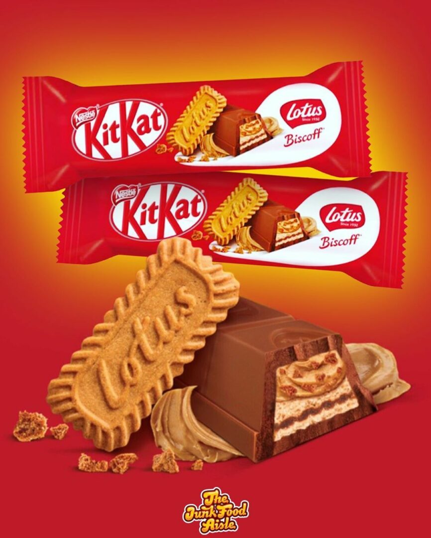 Nestle KitKat Lovers Minis, Caramel, Lotus Biscoff, Cinnabon, and Milk Chocolate Flavors, 300g/10.5 oz. Bag {Imported from Canada}