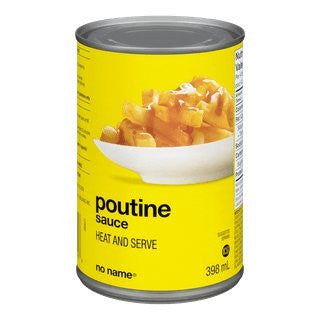 No Name Poutine Sauce 398ml/13.46 fl oz {Imported from Canada}