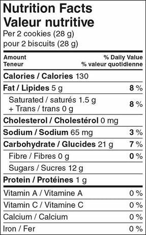 Great Value, Gluten Free Vanilla Creme Sandwich Cookies, 230g/8.1oz., {Imported from Canada}