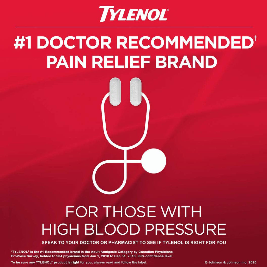 Tylenol Arthritis Pain - 170 caplets 650 mg {Imported from Canada}