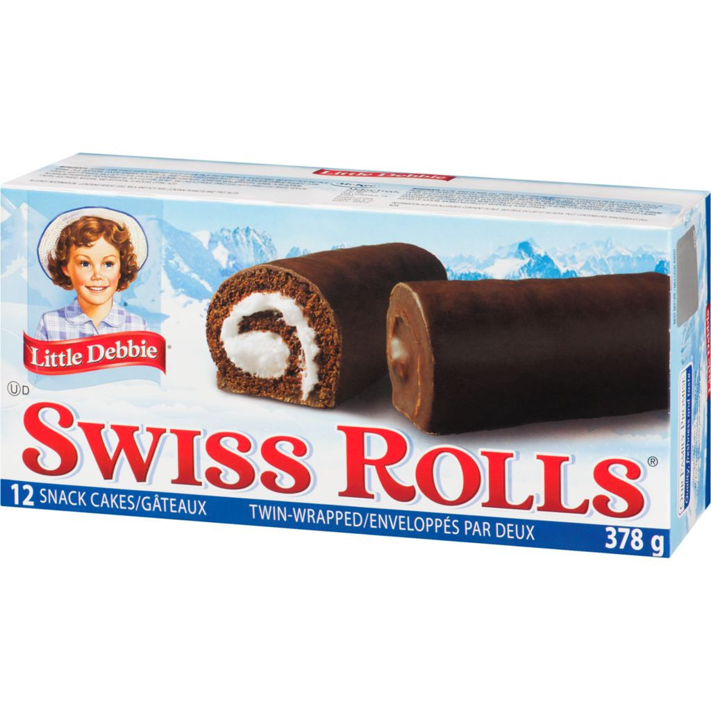 Little Debbie Swiss Cake Rolls, 12pk, 378g/13.3 oz {Imported from Canada}