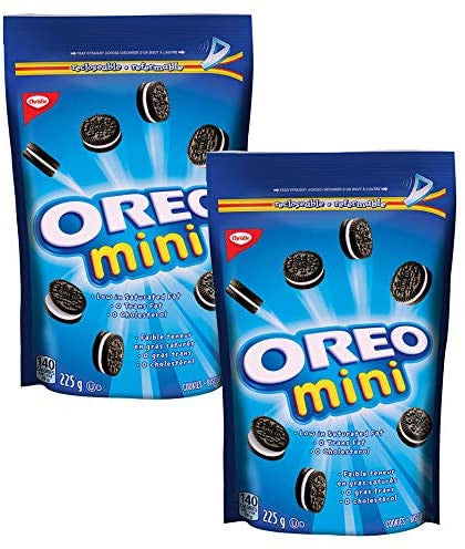 Mini OREO Sandwich Cookies - 2 Pack Bundle (225g/7.9 oz. each) {Imported from Canada}