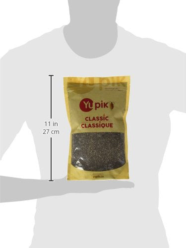 Yupik Natural Black Chia Seeds, 1Kg/2.2 lbs., {Imported from Canada}