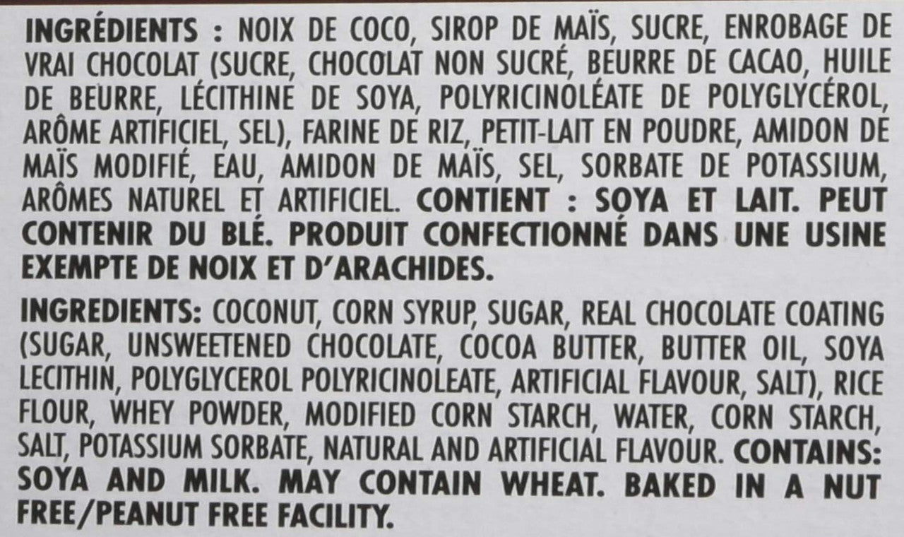 Dare, Whippet Sticks, Chocolate covered Coconut Sticks, 250g/8.8oz., 2ct, {Imported from Canada}