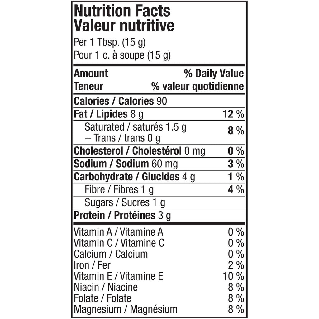 KRAFT Peanut Butter - Smooth 500g/17.6oz. (Imported from Canada)